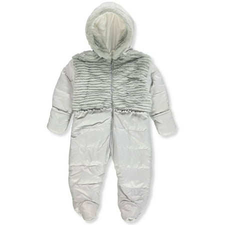 Ok! Baby Baby Girls' 1-Piece Snowsuit