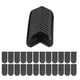 thumbnail image 2 of Soporte de esquina en forma de L, soportes de ángulo recto, sujetador para estantes, muebles y gabinetes, 2 of 5