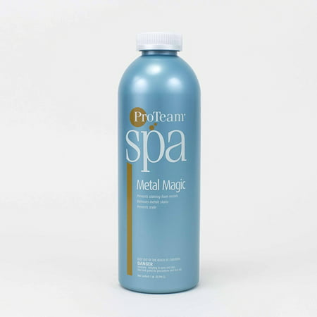 Spa Metal Magic (1 qt), Unique formula that actually removes metals from spa or hot tub water through the filter By ProTeam from (Best Water Filter For Removing Chemicals)