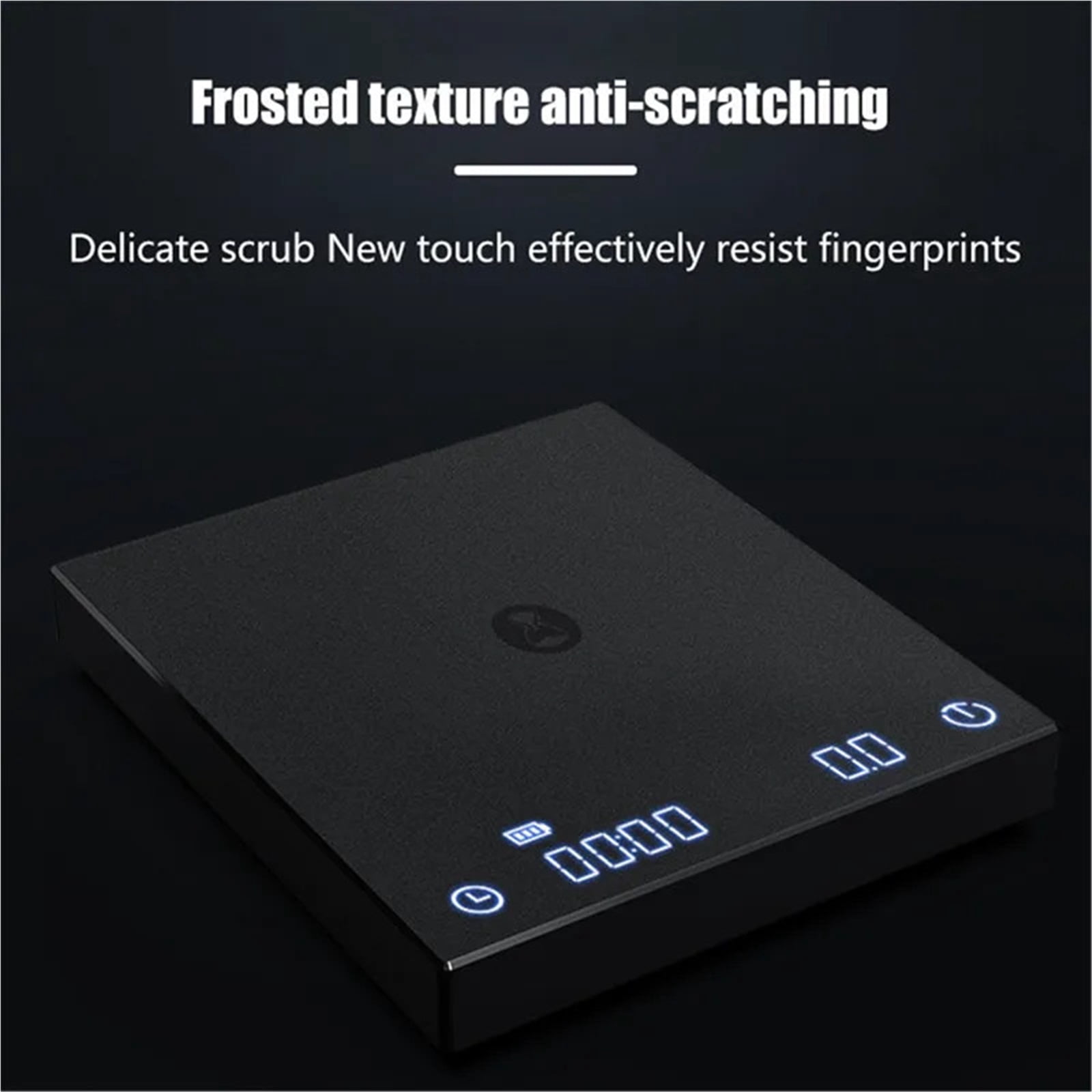 New Version Black Mirror Basic Coffee Scale Kitchen Scales with Auto Timing for Both Espresso and Pour Over Digital