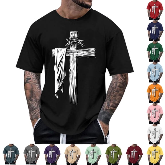 Men's Athletic Running T-Shirts Quick Dry Gym Workout Shirts Moisture Wicking Short Sleeve Lightweight Sports Graphic Printed Tee Tops Yellow