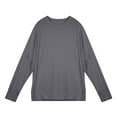 thumbnail image 6 of Zedker Men's Shirts Heavy Weight Long Sleeve T Shirt Crew Neck Cotton Shirts Mens Thick Comfort Solid Tee Shirt, 6 of 9