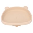 thumbnail image 2 of Baby Silicone Plate Panda Shape Silicone Suction Toddler Plate Feeding Supply for Infants Beige Silicone Plate, 2 of 9