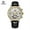 BetweenTheGoldShellWhiteFaceBlackBelt, variant on Men's Automatic Mechanical Watch Waterproof Wristwatches 733435189935