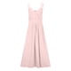 thumbnail image 4 of Moda mujer verano sólido sin mangas V-Nevk Split Casual encaje Pachwork vestido Pompotops  ghjkhdj3726, 4 of 8