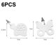 thumbnail image 2 of Clip de pesas para manteles o cortinas de 6 piezas, juego de pesas para manteles colgantes de Navidad, perfecto para la decoración del hogar MFZFUKR BST3012516-4, 2 of 6