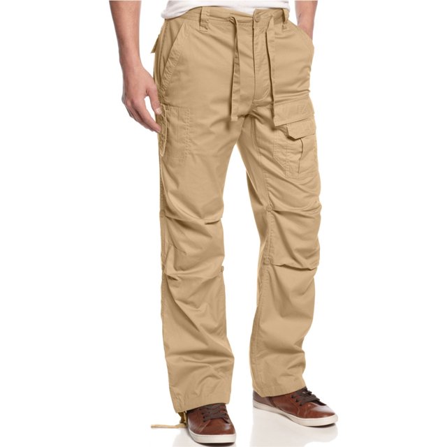 Pantalones Cargo Casual Sean John Hombre Marrón 32W x 31L