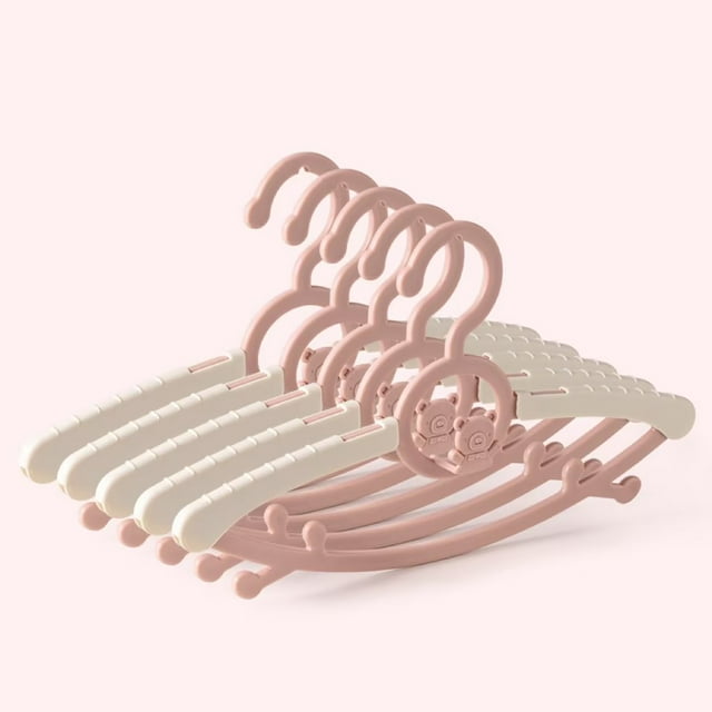 20 Pcs Cintres de Garde-Robe pour Bébé, Cintre pour Pantalon de Lessive Ultra Mince Antidérapant pour Nourrisson