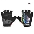 thumbnail image 2 of Non-slip Half Finger Gloves with Wrist Wrap Support Padded Fitness Short Open, 2 of 2