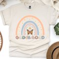 thumbnail image 1 of God Is Good All The Time Rainbow Christian Graphic T-Shirt, Natural, Size 3XL, 1 of 6
