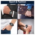 thumbnail image 6 of DISEN Men's Watch, 50M Waterproof Digital Sports Alarm Watch LED Backlight, Black, 6 of 9