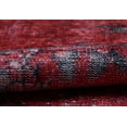 thumbnail image 4 of Borovici Red Vintage Polyester Area Rugs for Living Room Washable Rugs Boho Moroccan Area Rug Soft Geometric Bohemian Distressed Indoor Rug for Bedroom Dining Room Office Foldable Nonslip Rug, 4 of 9