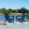 thumbnail image 2 of Chaise Adirondack Classique d'Extérieur (Ensemble de 2) en Bleu Marine, 2 of 8