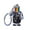 Black, variant on Electronic Robot Pendant Keychain Unisex Key Chain Multi-Functional Phone Chain Funny Keyrings Accessory for Women Girl
