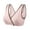 02_Pink, variant on Women's Pus Size Brassiere Maternity Nursing Cotton Span Sleep Bra Lady Intimate Apparel Elastic Bralettes Breastfeeding Maternity Bras,03_White,Large