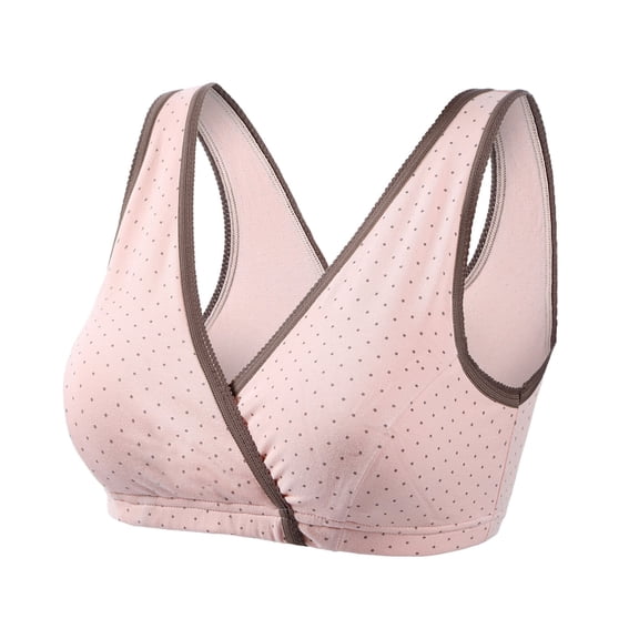 XuJwPNcy Women's Cozy Wireless Bra Soft Comfy Wrap V Neck Bralettes No Underwire Seamless Wirefree Underwear