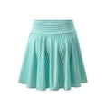 thumbnail image 2 of Girls Skirt Spring Summer Stripes With Running Tennis Pocket Sport Skirt Pants Girls' Skirts Green 10 Years-11 Years, 2 of 7