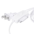 thumbnail image 1 of Unique Bargains T5 T8 LED Tube Power Extension Cable with Switch 3Pin 1M Length White 3Pcs, 1 of 5