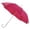 Wild Rose, variant on Large Eco Auto-Open Stick Umbrella with a Classic J Hook Curved Handle, Moroccan Blue, 46"