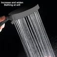 thumbnail image 6 of Hovmgk High-Pressure Handheld Showerhead, 8 Spray Modes, ABS Material, Black/Gray/Silver, High-Pressure Shower for Low Water Pressure, Perfect for Seniors, Kids & Home Use, Easy Install, 6 of 6