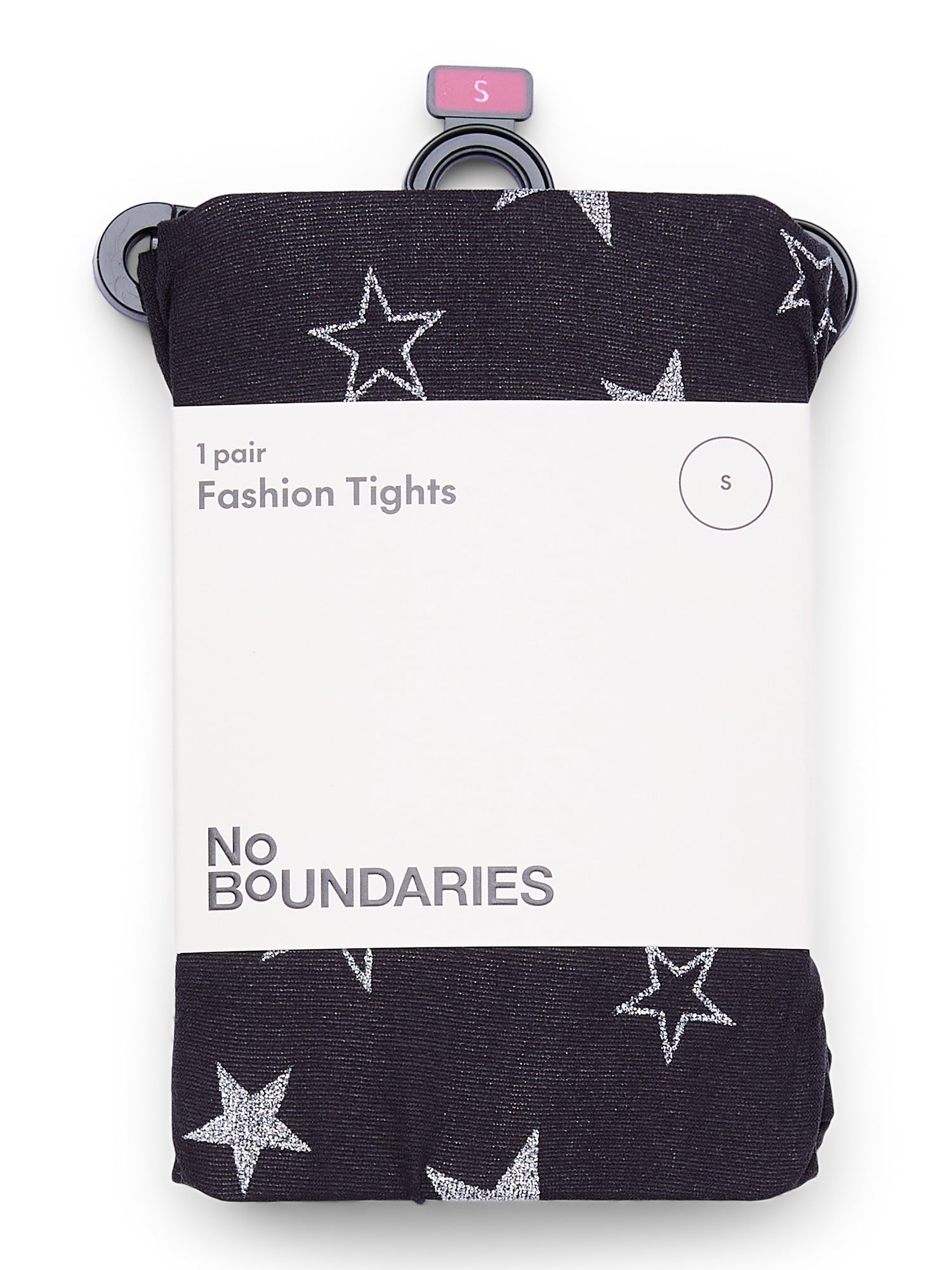 No Boundaries Star Pattern Sheer Tights for Women, Sizes S-3XL