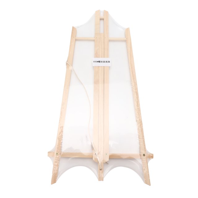 Caballetes de madera Caballete de escritorio de madera compacto, ligero y portátil ajustable para actividades artísticas en el aula, fiestas de pintura, exposiciones L 50cm