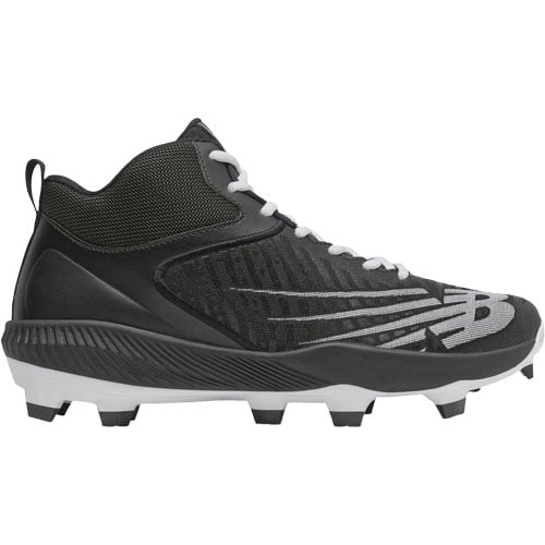 New Balance Men s Fuel Cell 4040V6 Mid Molded Baseball Cleats Black White D 8.5 Walmart