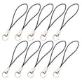 thumbnail image 2 of MasteelfCA 100Pcs Simple Fashion Cell Phone Lanyard Men And Women General Short Wrist Rope Digital Camera Self Timer Lever Short Lanyard (Black), 2 of 9