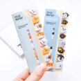 thumbnail image 2 of 8 Packs Cute Animals Sticky Notes Page Flags Index Tabs, Pandas Cats Rabbits Puppies & Penguins Sticky Page Markers Self-Stick Memo Flags Tab Bookmark, 120 Sheets/Pack, in Total 960 Sheets, 2 of 5