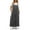 Gray, variant on WellSize Plus Size Jumpsuits for Women Adjustable Straps Loose Overalls Long Rompers With Pockets