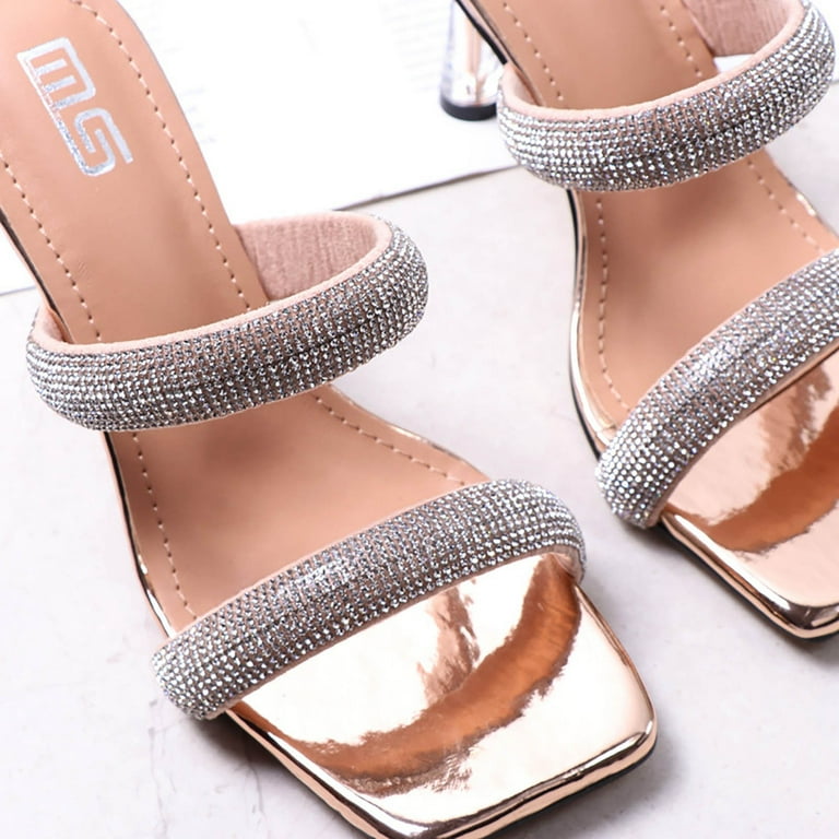 High heel slippers clearance for men