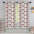 thumbnail image 5 of Blackout Kids Curtains,Red Christmas Farm and Truck Pattern Childrens Insulated Curtains Set Of 2,Bedroom Essentials,Toddler Room Decor 42"x63", 5 of 5