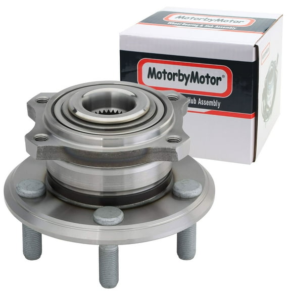 MotorbyMotor 512369 Rear Wheel Bearing Hub Assembly for 2009-2014 Dodge Charger, 2008-2014 Dodge Challenger, 2009-2014 Chrysler 300 Wheel Hub w/5 Lugs