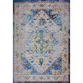 thumbnail image 1 of Ladole Rugs Modena Traditional Design Turkish Machine Made Beautiful Indoor Big Runner Rug Carpet Tapis in Blue Multicolor, 1 of 4