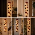 thumbnail image 2 of Glowing Christmas Door Hanger, Lighted Christmas Door Hanging Decor with Warm Lights, Christmas Decoration for Front Door, Porch & Entryway, A, 2 of 7