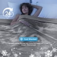 thumbnail image 6 of Teler Cooling Blanket Queen Size, Summer Blankets for Hot Sleepers Night Sweats(90.2"*90.2"), 6 of 9
