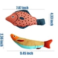 thumbnail image 5 of Cats Catnip Toys,Likaty Realistic Fish Interactive Toys for Kitty Pets, 5 of 6