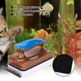 thumbnail image 1 of Aquarium Cleaner Brush Double-sided Fish  Glass Cleaner Moss  Scrubber Remover Floating Clean Brush, 1 of 8