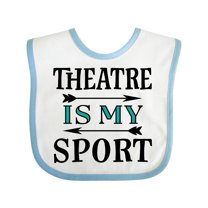 Inktastic Theatre is My Sport Drama Acting Boys or Girls Baby Bib