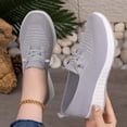 thumbnail image 6 of oqasdz Womens Casual Shoes Slip On Soft Sole Platform Mesh Breathable Walking Shoes Fashion Loafers Comfortable Everyday Outdoor Summer, 6 of 7