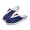 American Flag Pattern, variant on Cute Cartoon Dog Print Mesh Slip On Clogs - Breathable Lightweight Summer Shoes for Unisex Dog Lovers