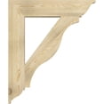 thumbnail image 3 of Ekena Millwork 6"W x 32"D x 38"H Funston Traditional Rough Sawn Bracket, Douglas Fir, 3 of 4