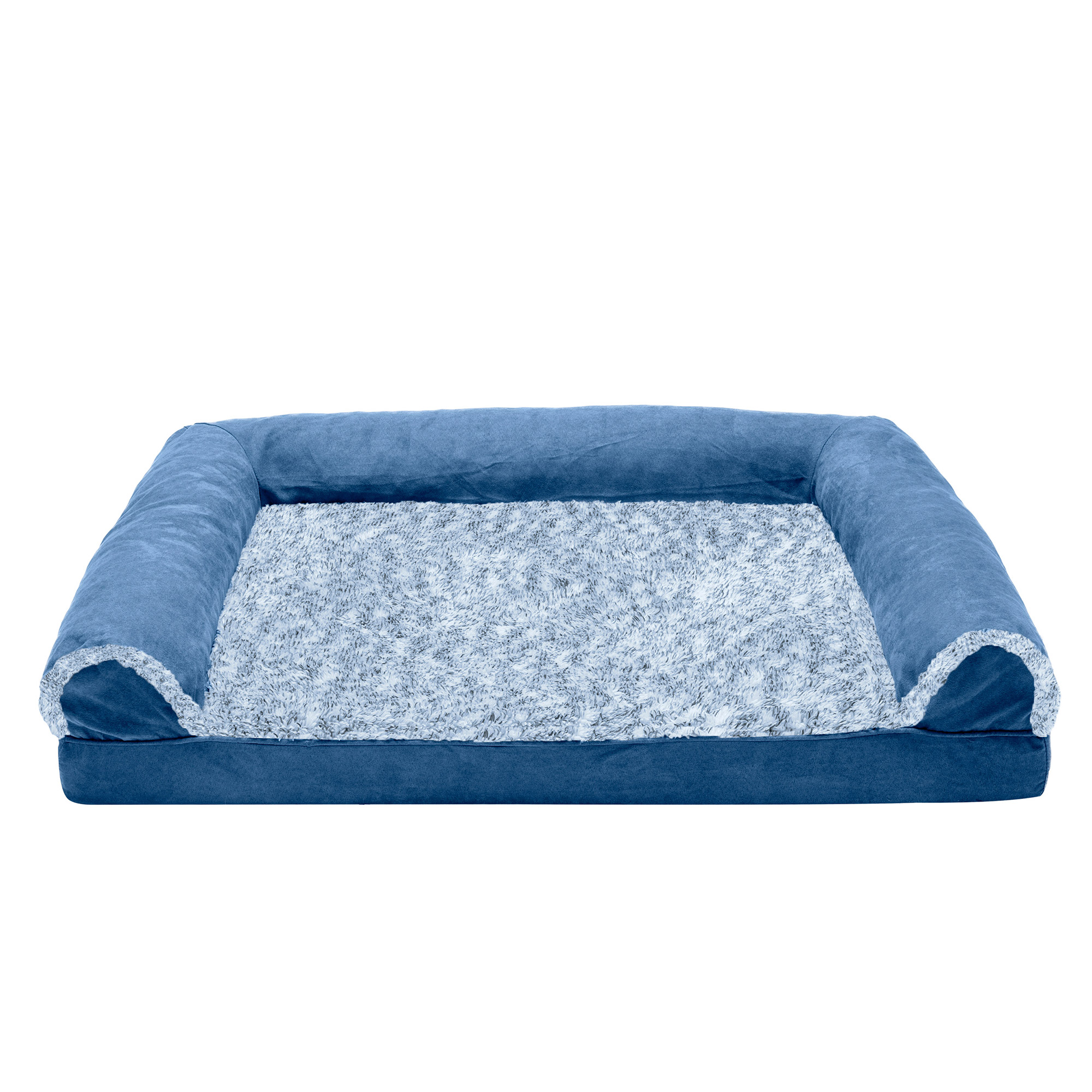 Organic Dog Bed by Avocado - Large/ X-Large - Mailman Blue