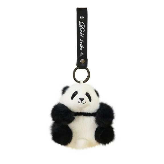 Animal Keychain With Designs Fashion Accessory For Bags And Car Holder Daily Use Stylish Outfits Panda Accessory