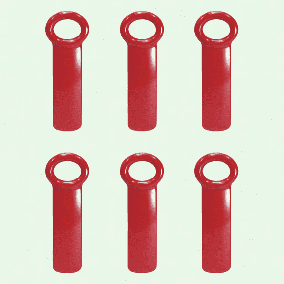 JarKey Jar Opener - 6-Pack - Red