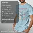 thumbnail image 6 of Men's Lilo & Stitch Surfing Stitch Graphic Tee Light Blue Medium, 6 of 9