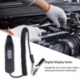 thumbnail image 1 of Probador de circuito de sonda de potencia de bolígrafo de prueba Ndcxsfigh de voltaje eléctrico Digital para coche (negro), 1 of 7