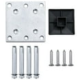 thumbnail image 6 of vidaXL Garden Fence WPC 68.9"x41.3" Gray, 6 of 9
