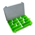 thumbnail image 3 of ilure Caja de aparejos de pesca Bandejas de almacenamiento con divisores extraíbles Señuelos de pesca Ganchos Accesorios Caja de organizador de almacenamiento ilure Estuche de cebo, 3 of 7