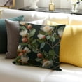 thumbnail image 3 of SHANXI Throw Pillow Covers Plant Designs Neutral Orange Sofa 20x20in, 3 of 5